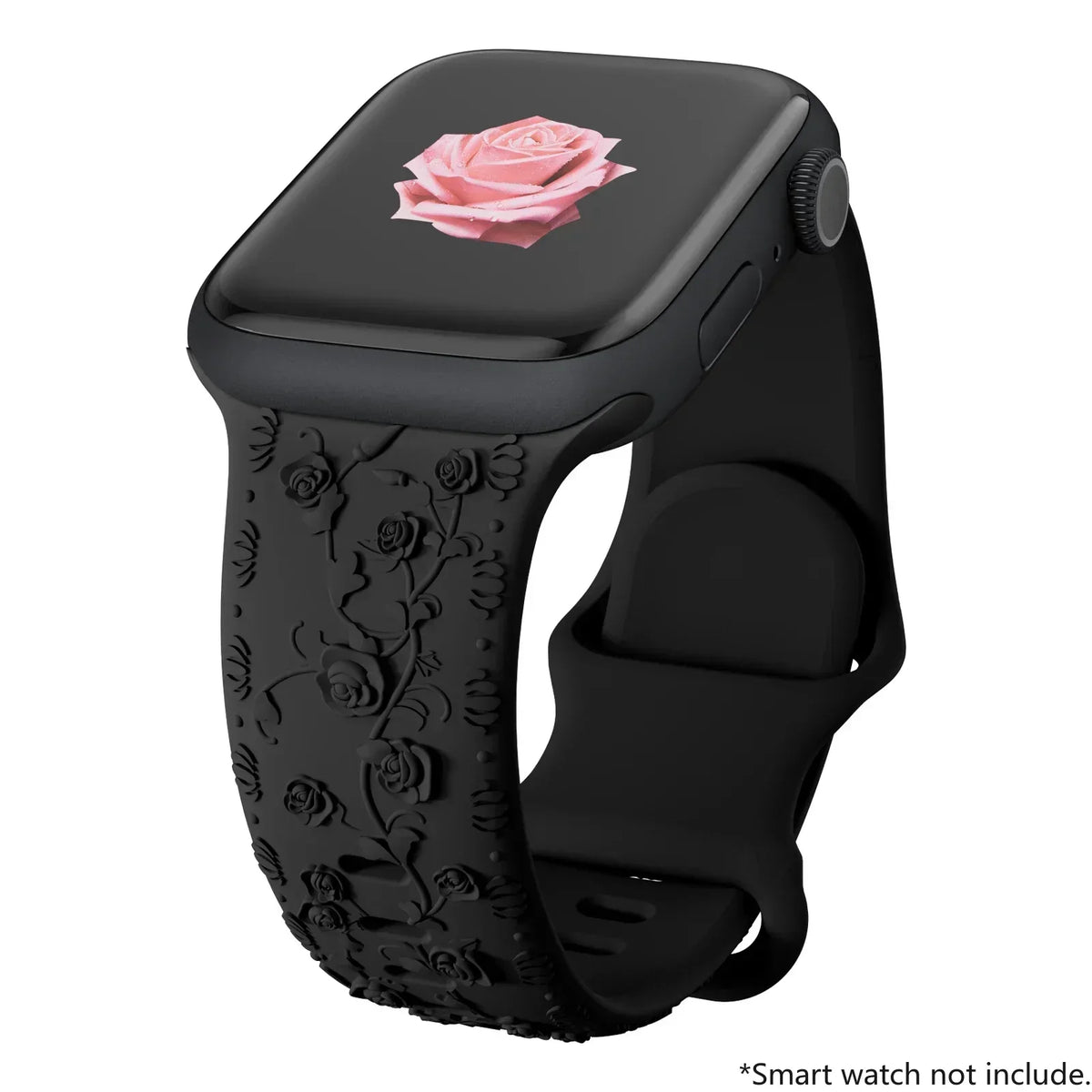 Floral Engraved Sports Bands