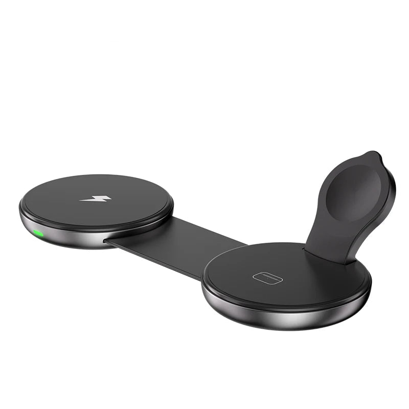 3-In-1 Foldable Travel Charger