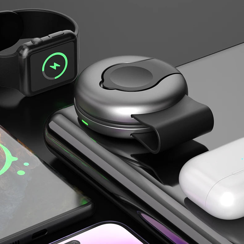 3-In-1 Foldable Travel Charger