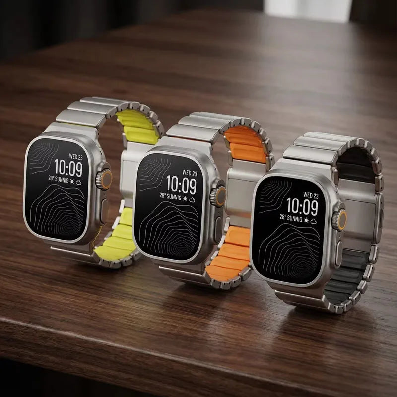 Titanium Magnetic Straps