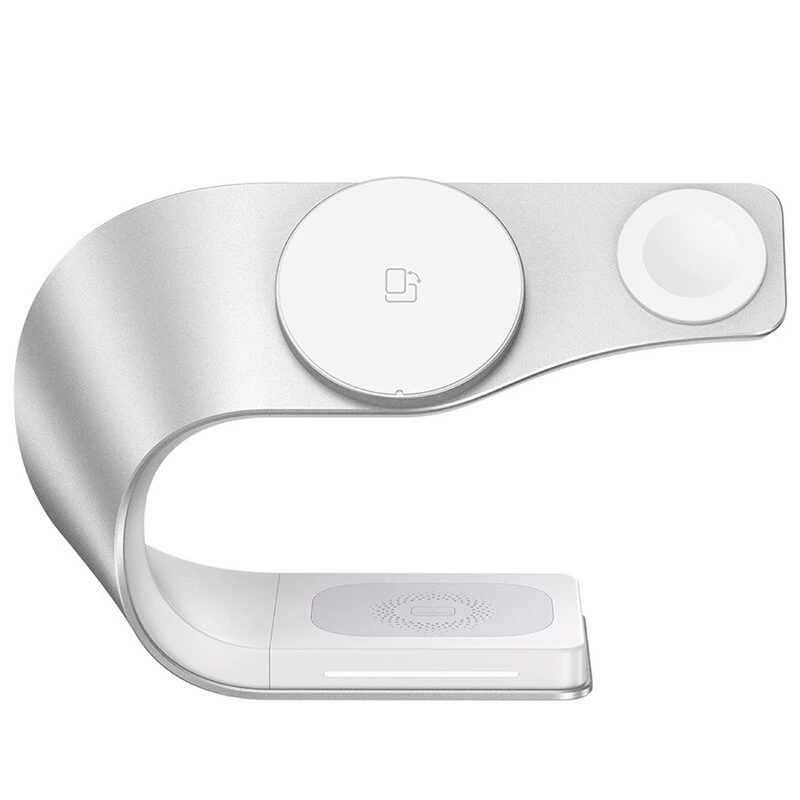 4-in-1 Metal Shell Wireless Charger
