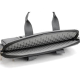Laptop bag laying open, showing padding on white background